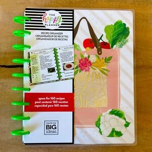 Happy Planner NWT Recipe Organizer